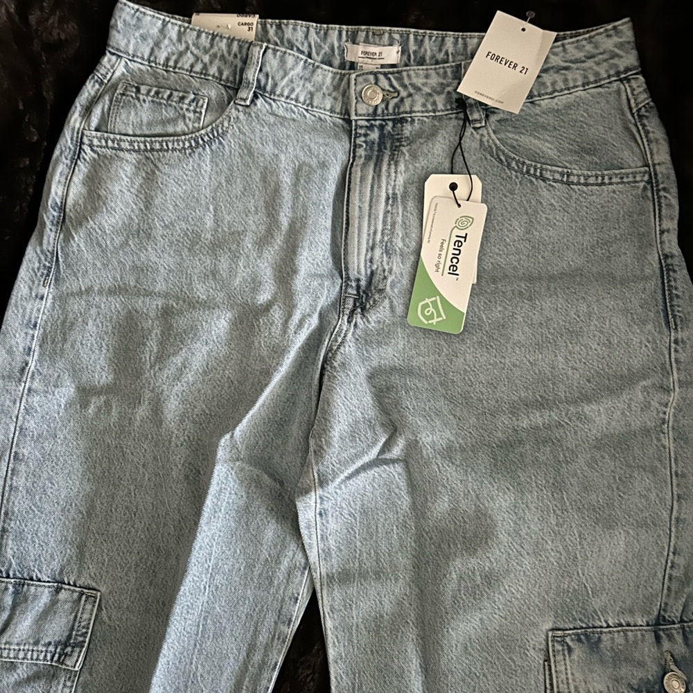 Forever 21 Cargo Jeans